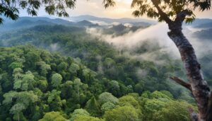 熱帯雨林の展望