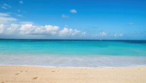 青空と広がる海