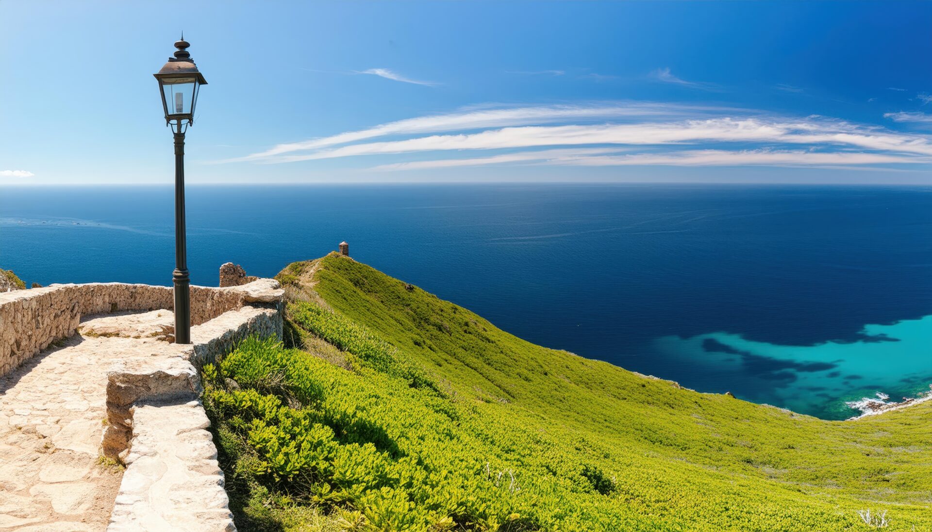 海の見える展望台