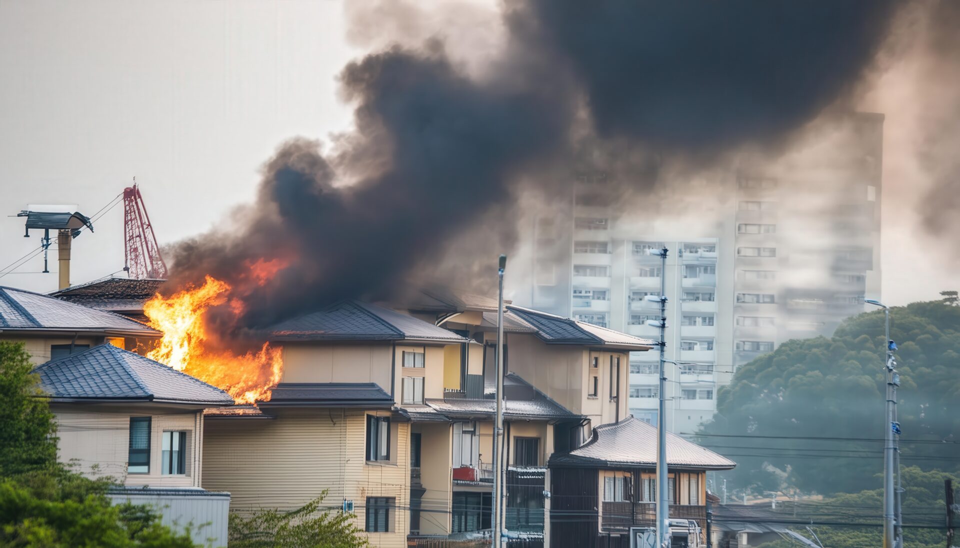 集合住宅の火災