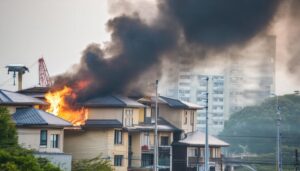 集合住宅の火災