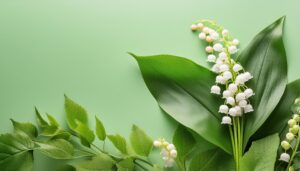 鈴蘭のアレンジメント