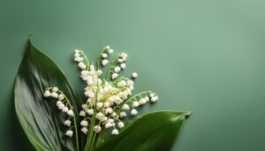 鈴蘭のデザイン背景