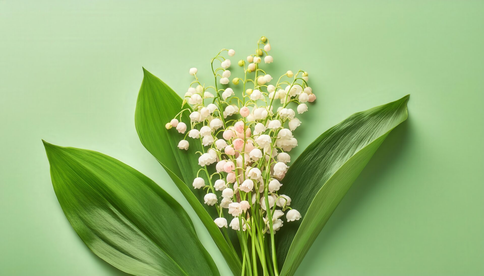 ピンクの鈴蘭ブーケ