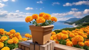 海辺のマリーゴールド
