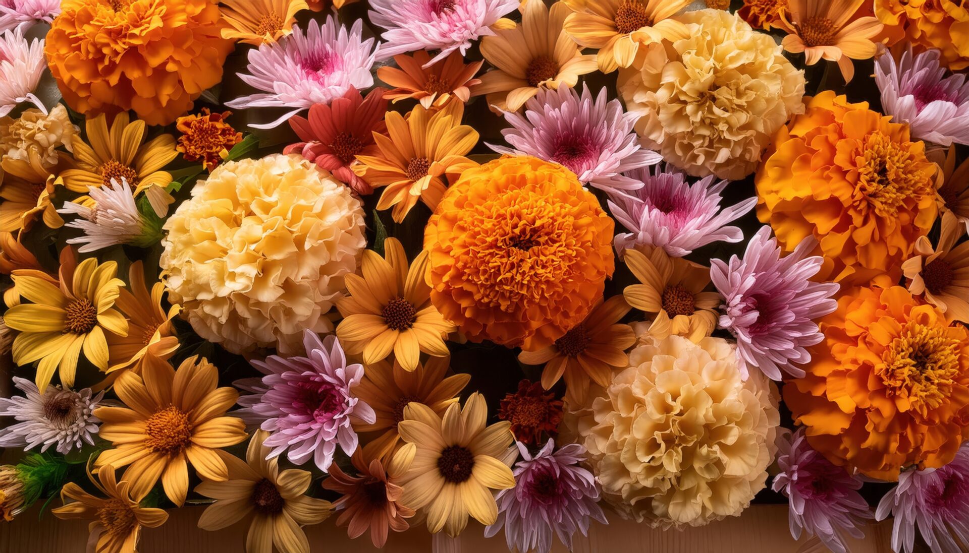 華やかなフラワーコレクション