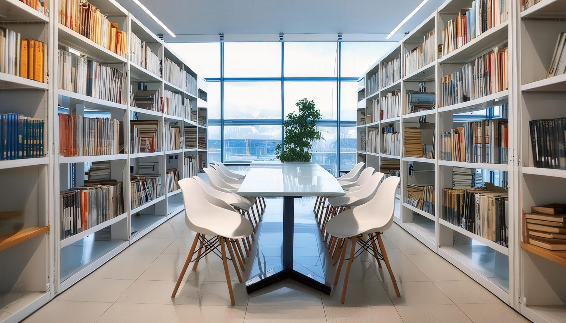 図書館の会議スペース