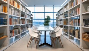 図書館の会議スペース