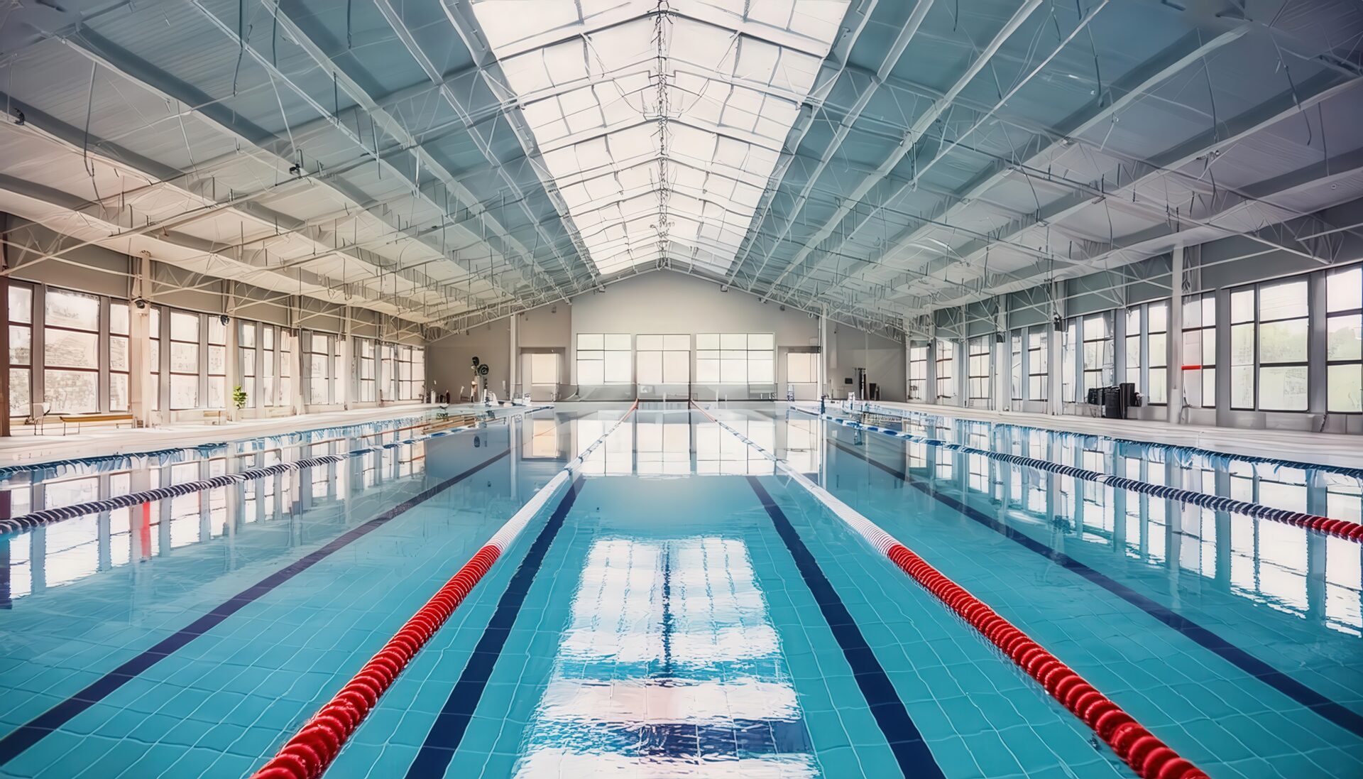 屋内競泳プール