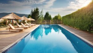 ウッドデッキプール