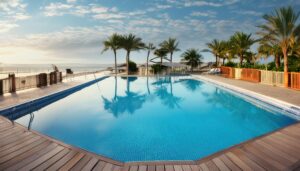 ビーチサイドプール