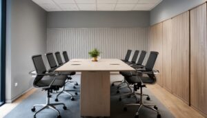 モダンな会議室の内装