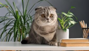 デスクと文房具と猫のいる暮らし