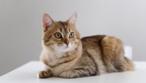 美しい毛並みの猫