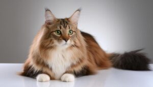 横顔のメインクーン