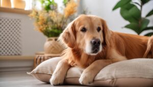 ナチュラルインテリアと犬の時間