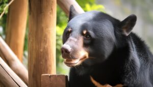 マレーグマのポートレート