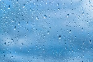ガラスについた水滴