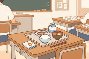 給食のイラスト