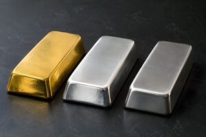 金・銀・プラチナのインゴット
