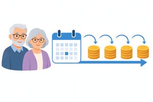年金を表す図解