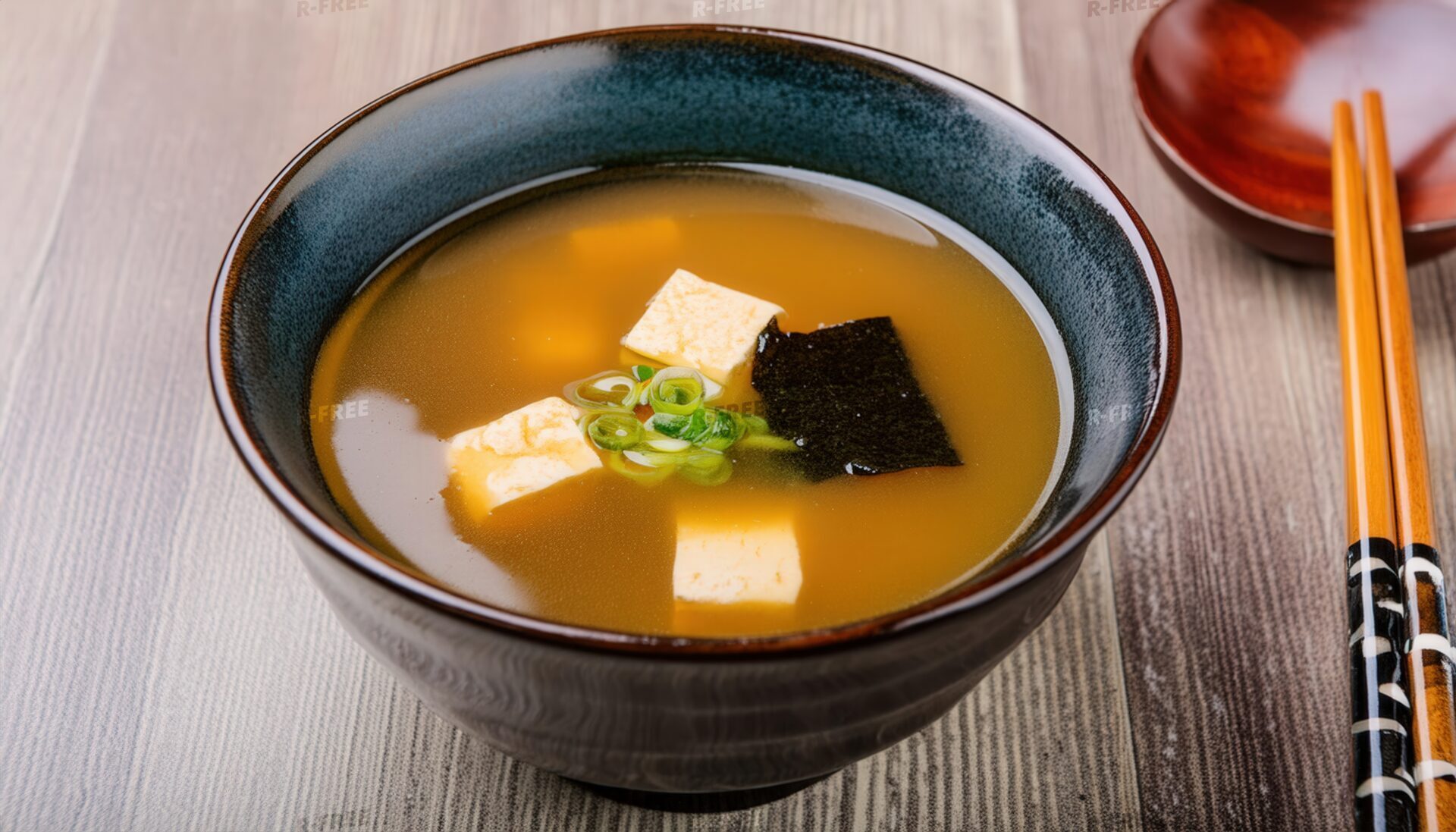 出汁の香り漂う和風味噌汁
