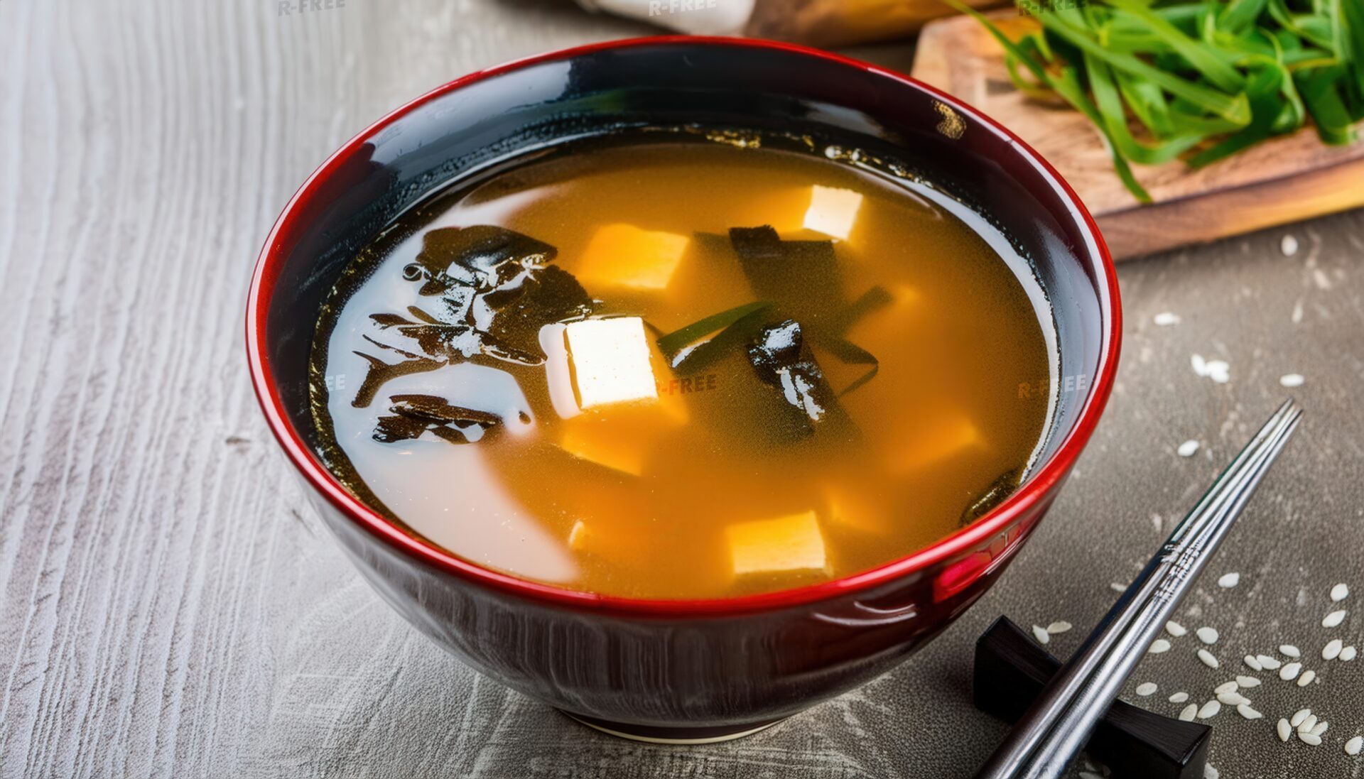 具だくさんの味噌汁