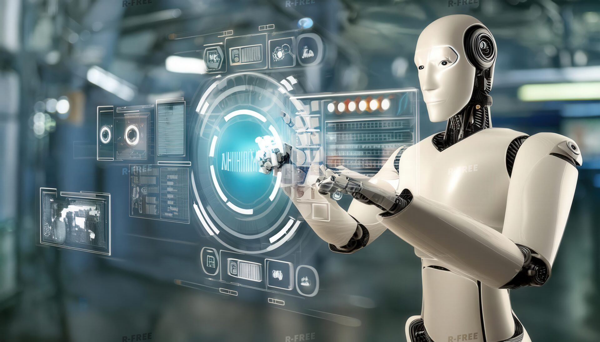 近未来のロボットとデジタルインターフェース