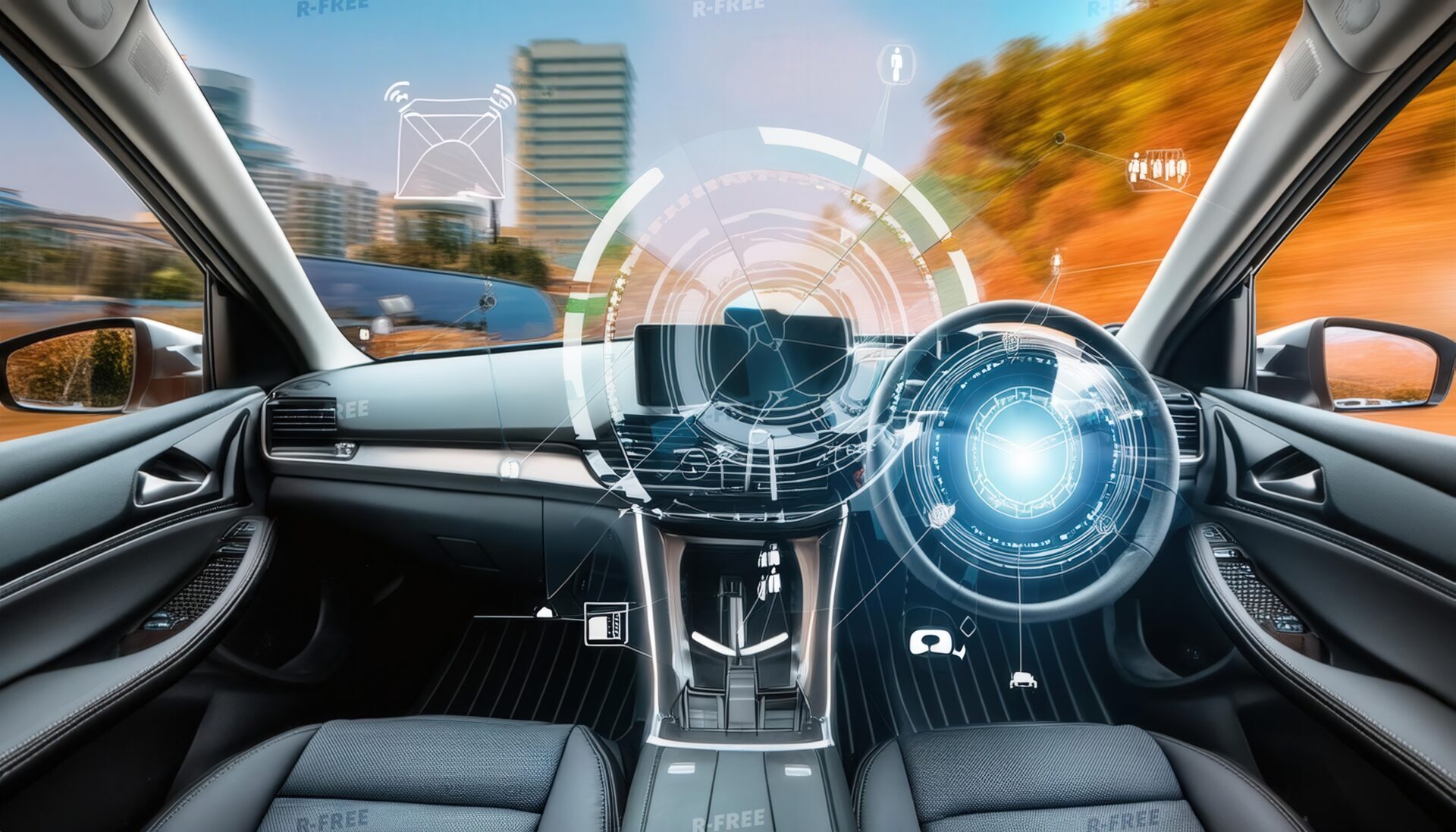 自動車の未来型運転システム