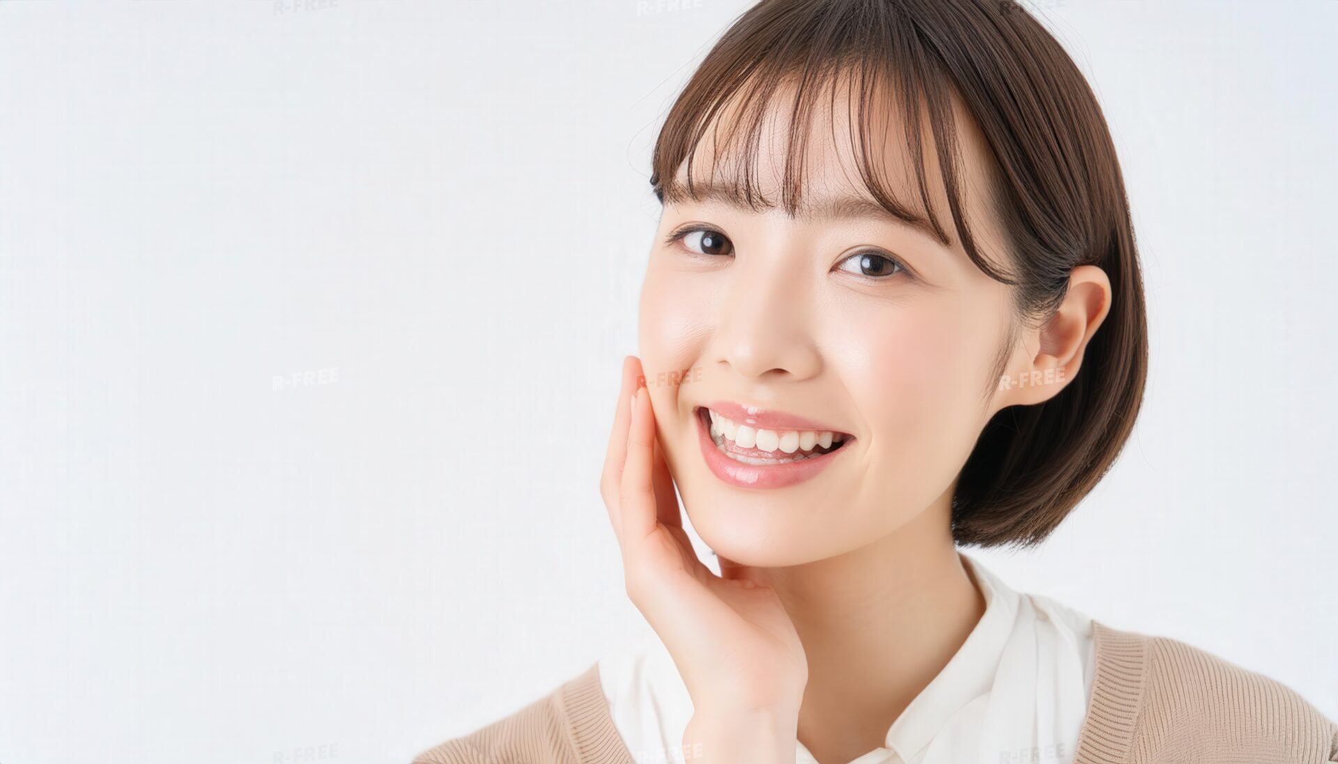 微笑む女性