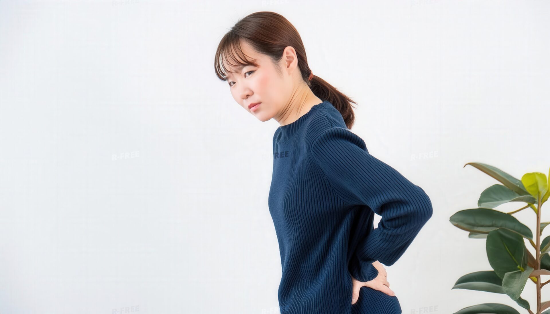 腰痛を訴える女性5