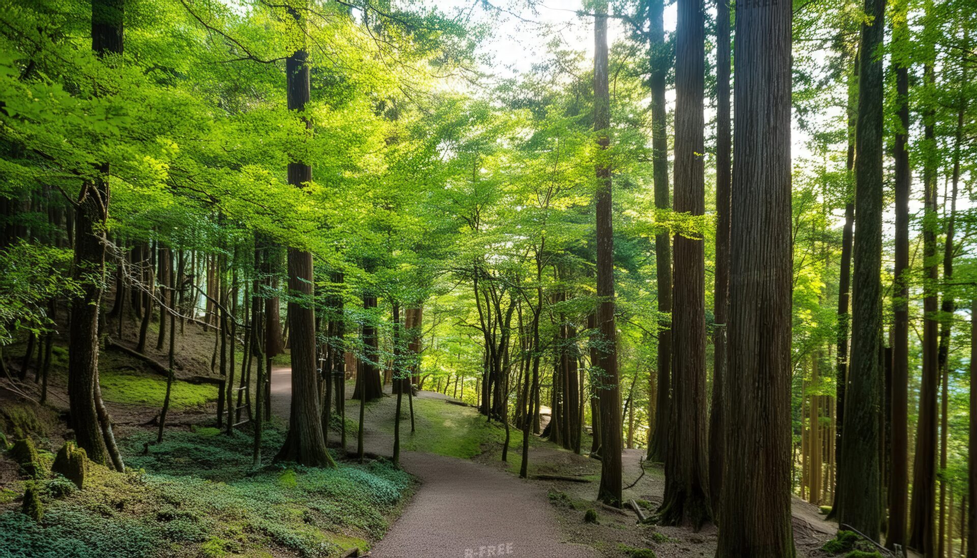 森の分かれ道
