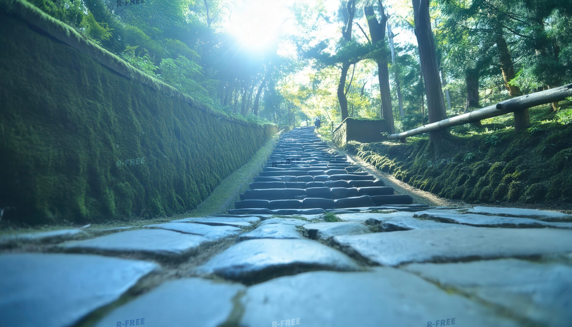 石畳の坂道