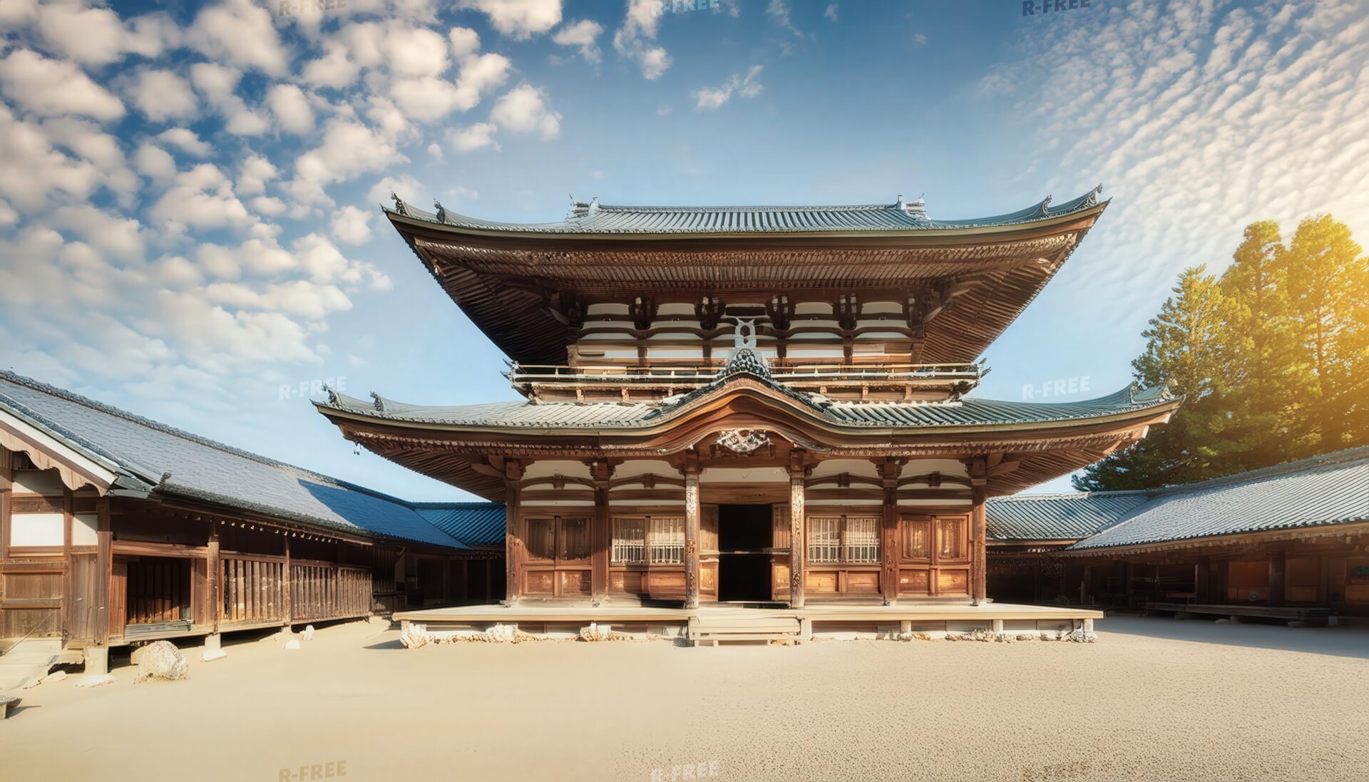 古都の寺院建築、荘厳な木造伽藍