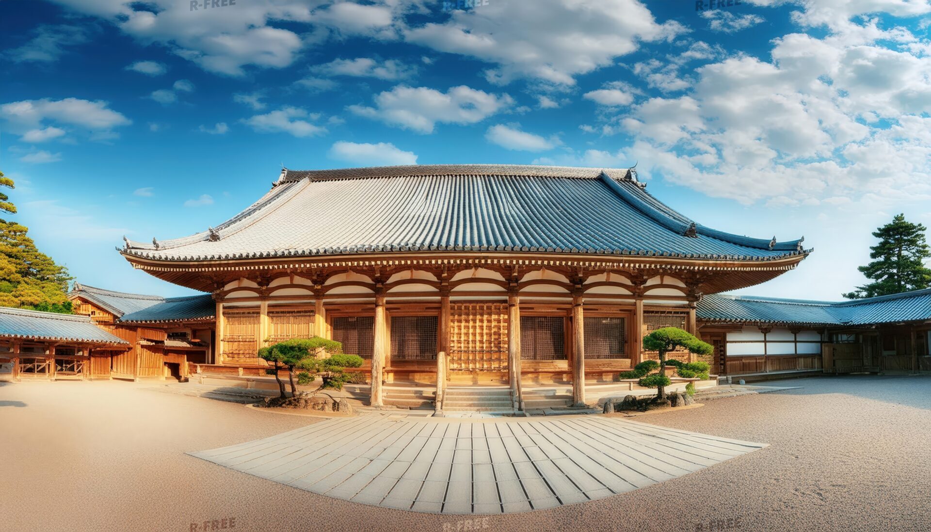 歴史薫る寺院建築、精緻な意匠
