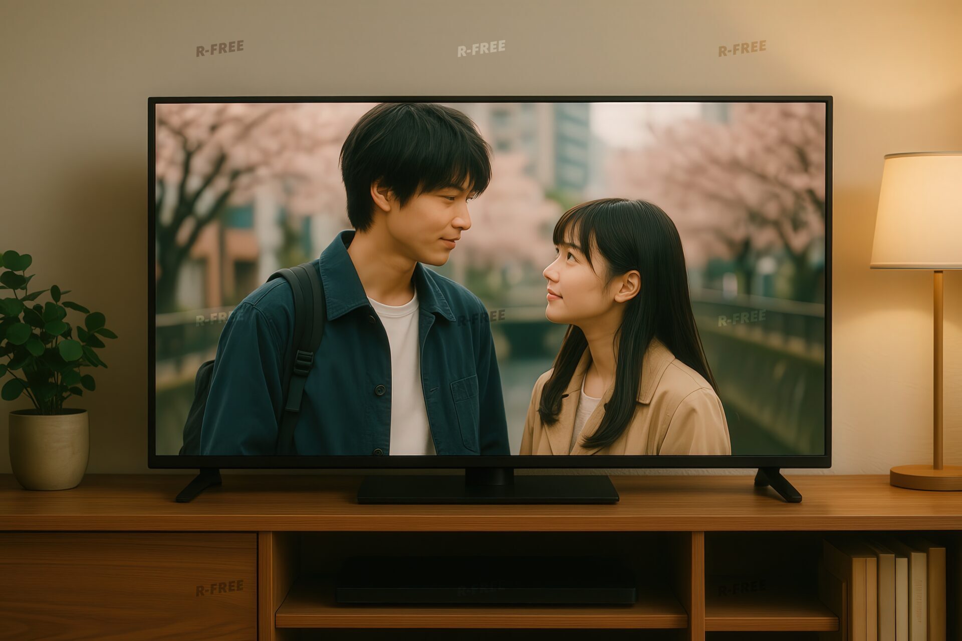 テレビで観る春の恋人たち