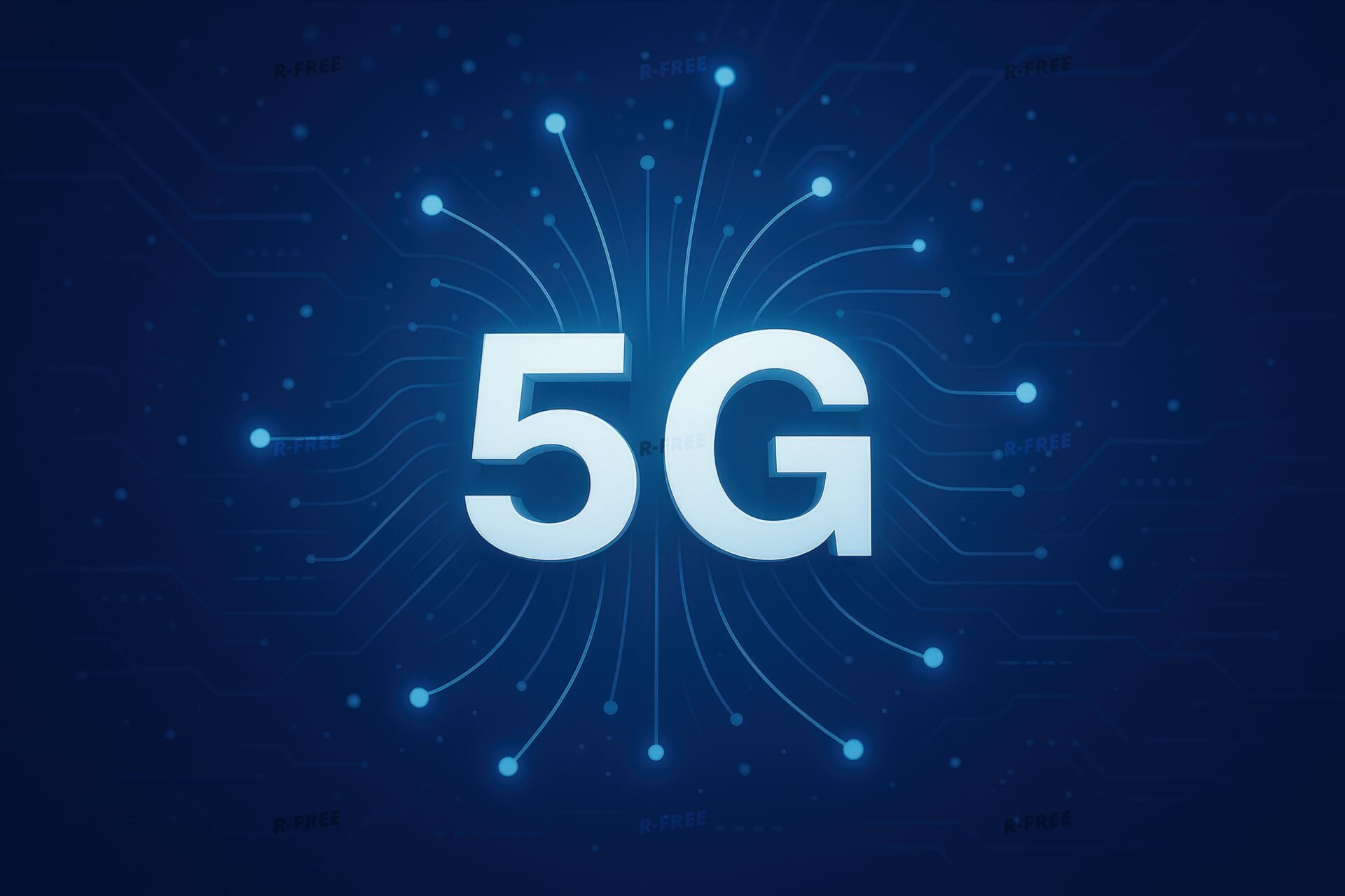 5Gネットワークとデジタル回路の背景