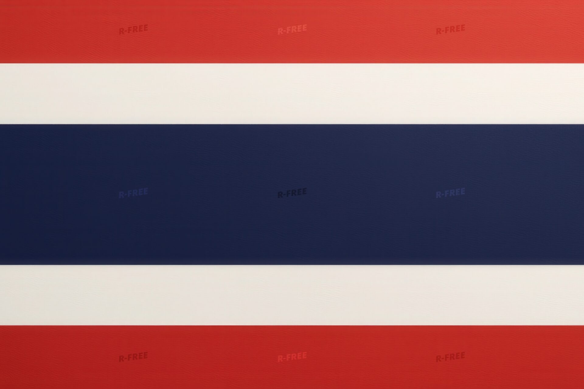 タイの国旗デザインのシンプル背景