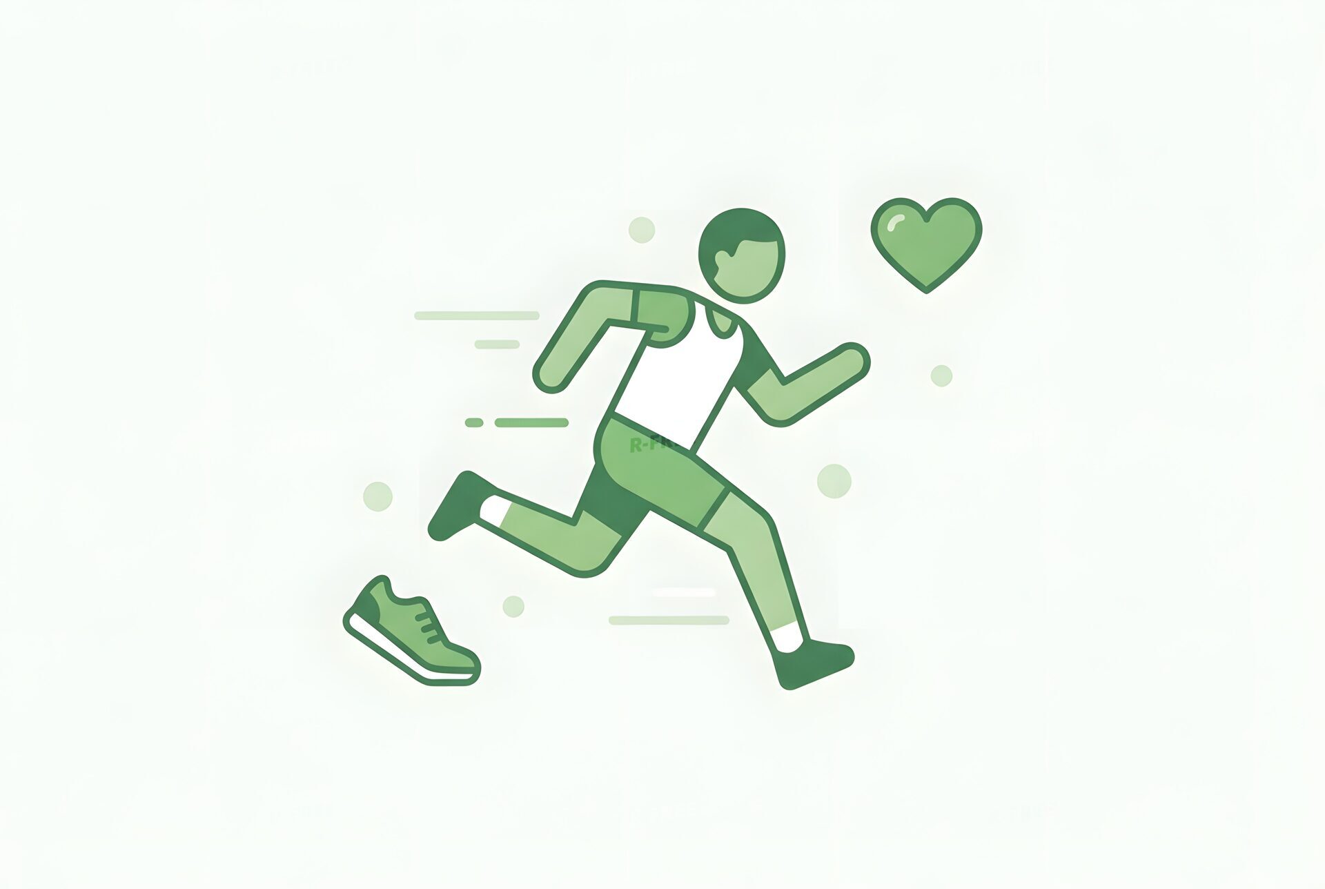 ランニングのイラスト
