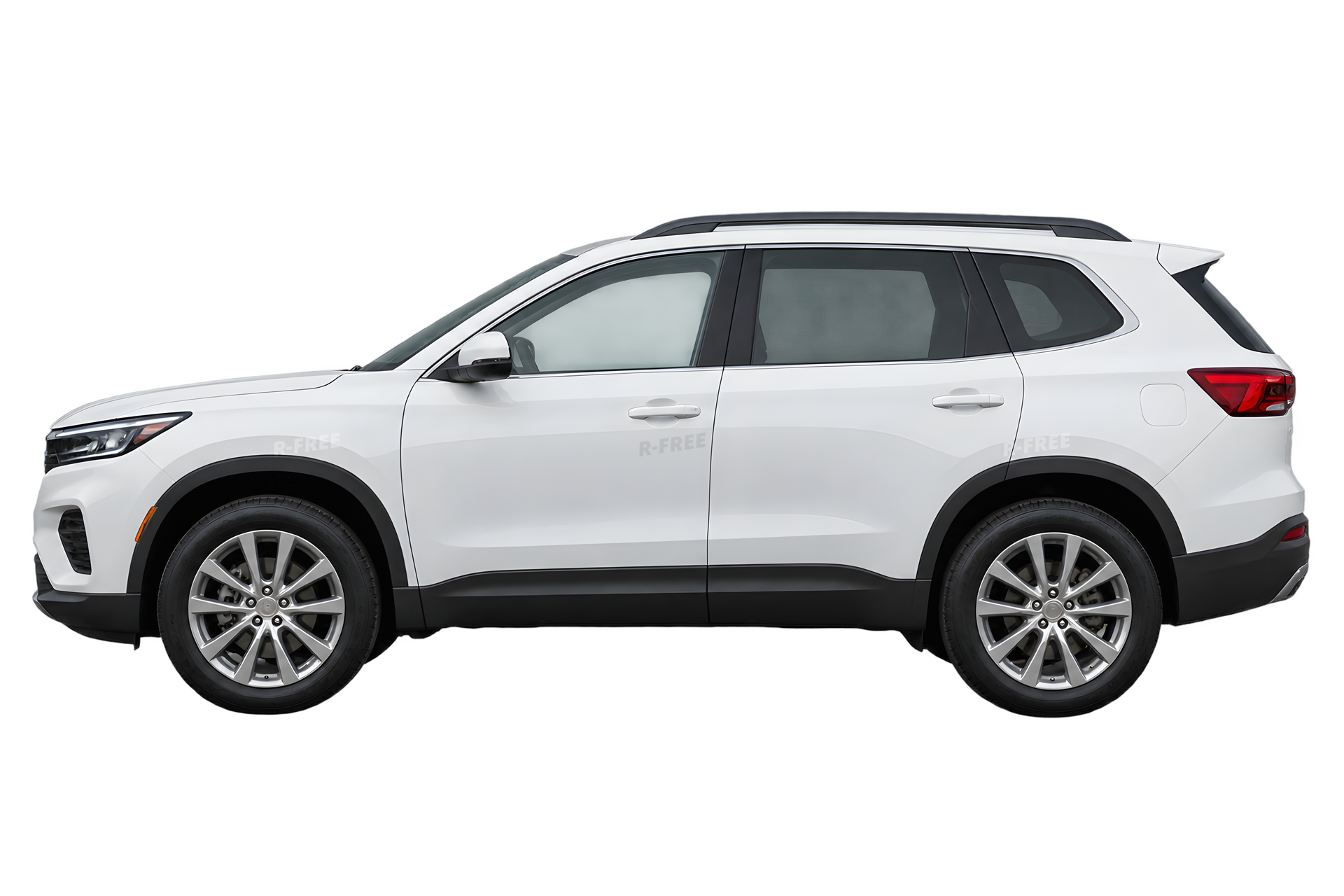 白いSUV