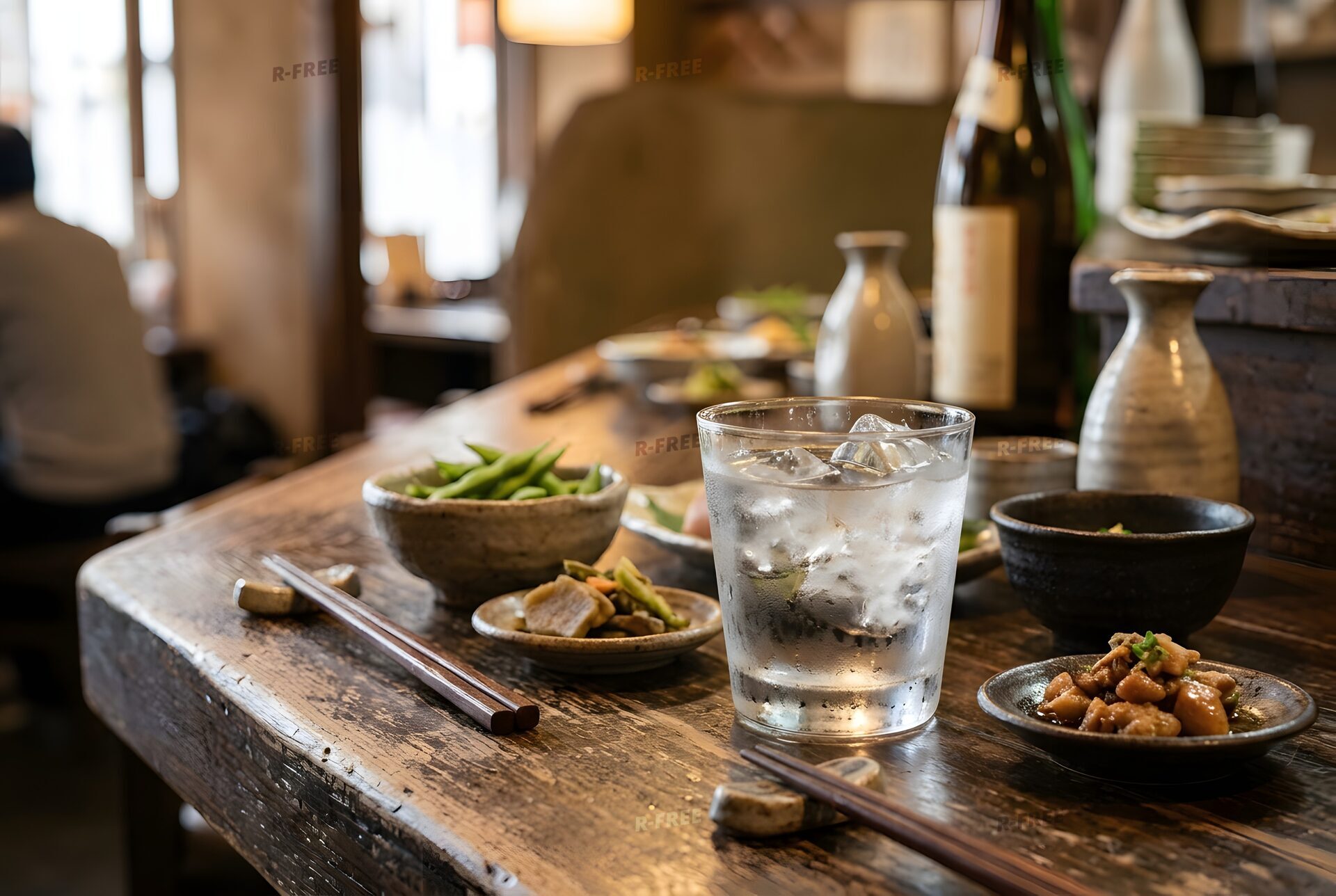 焼酎の水割り