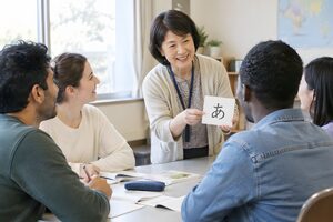 外国人住民に日本語を教える地域の教室
